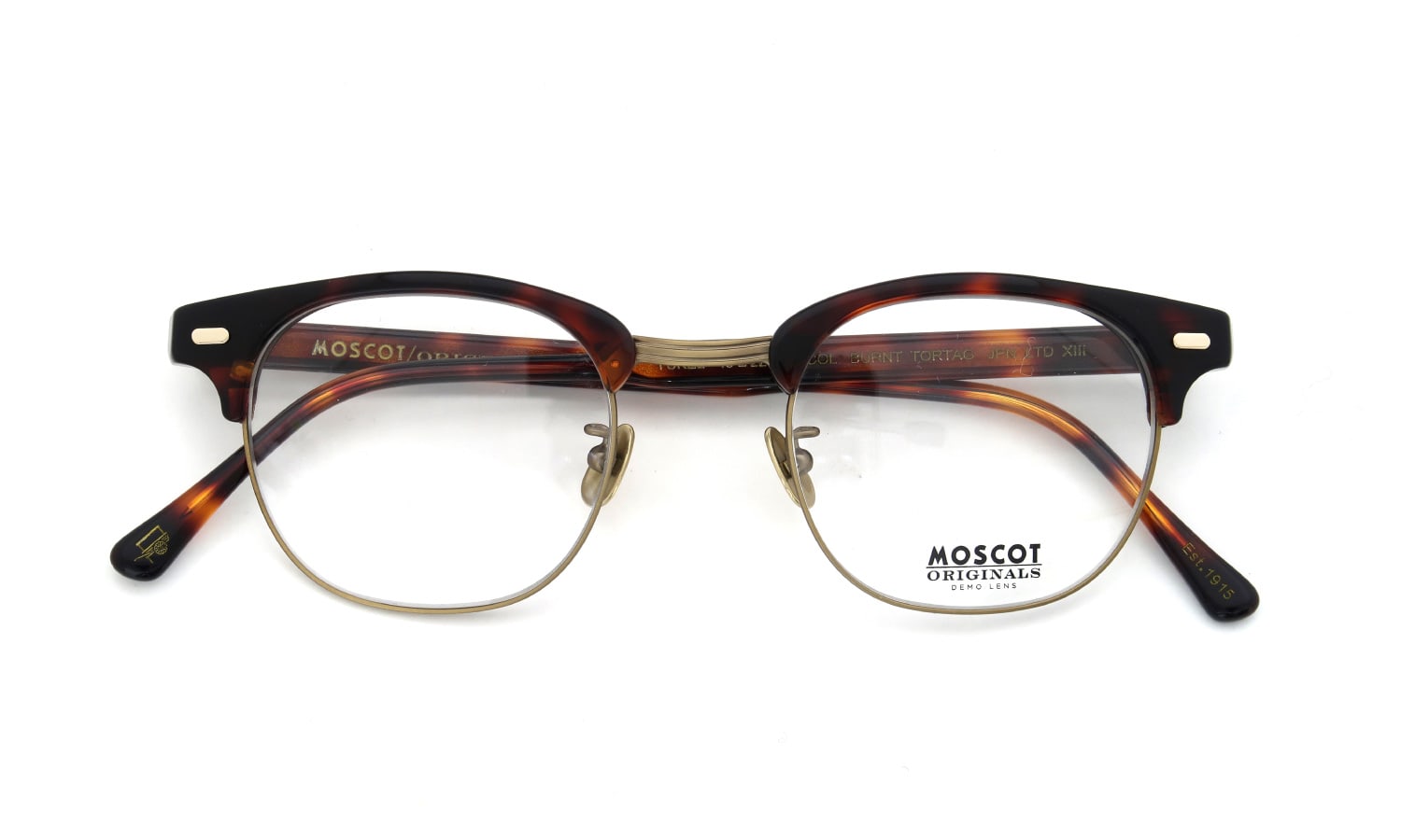 MOSCOT 限定生産メガネ通販 YUKEL ユケル JPN LTD-XIII BURNT TORTAG