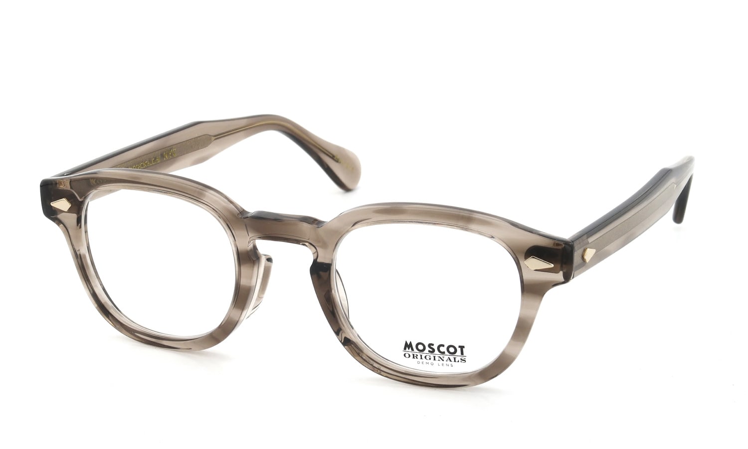 MOSCOT 限定生産メガネ通販 LEMTOSH 46size JPN LTD-XIII BROWN ASHG