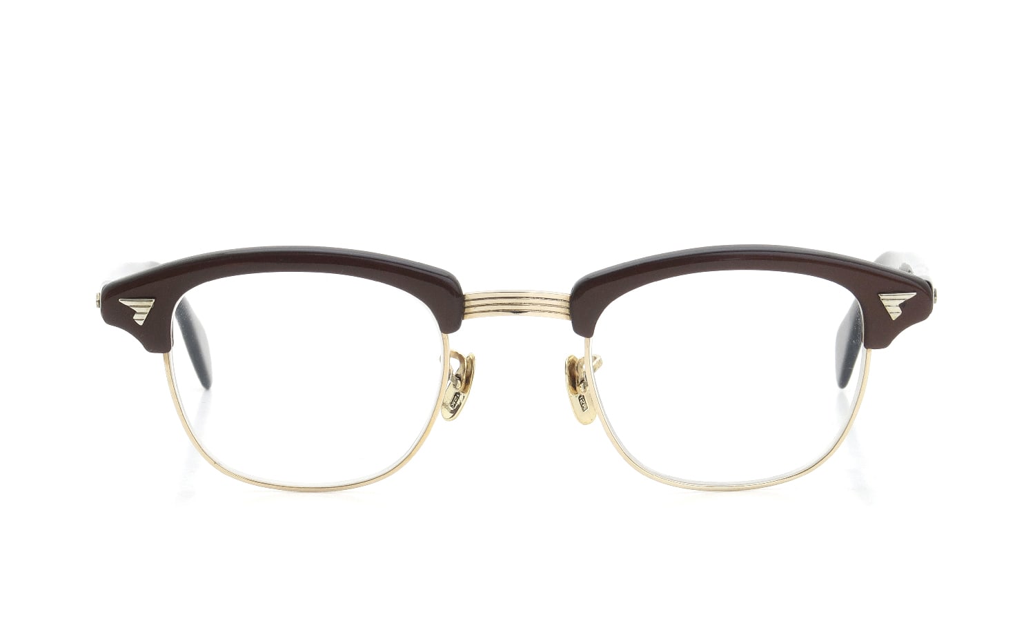 American Optical メガネ通販 1950s〜1960s SIRMONT BR-YG 44-24 #222670