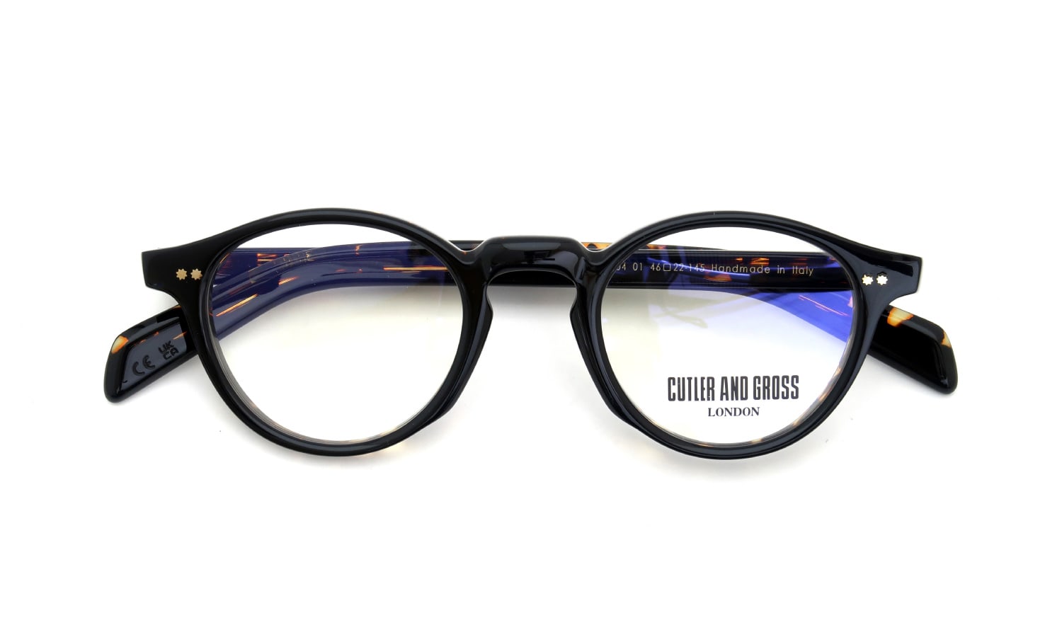 CUTLER AND GROSS メガネ通販 CGOP GR04 01 46size