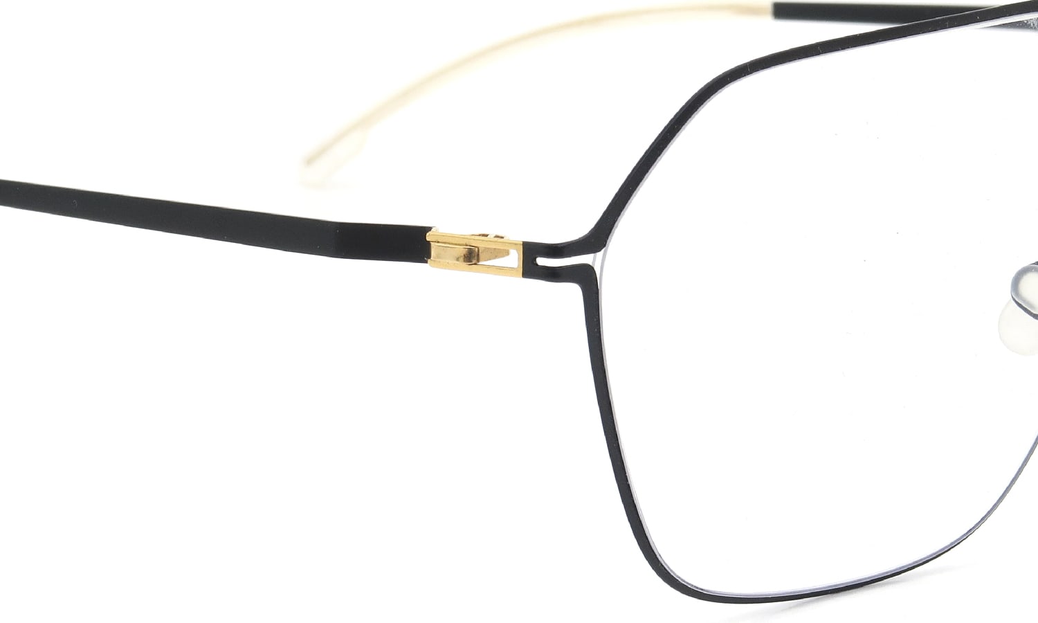 MYKITA メガネ通販 JELVA C.167 Gold/Jet Black