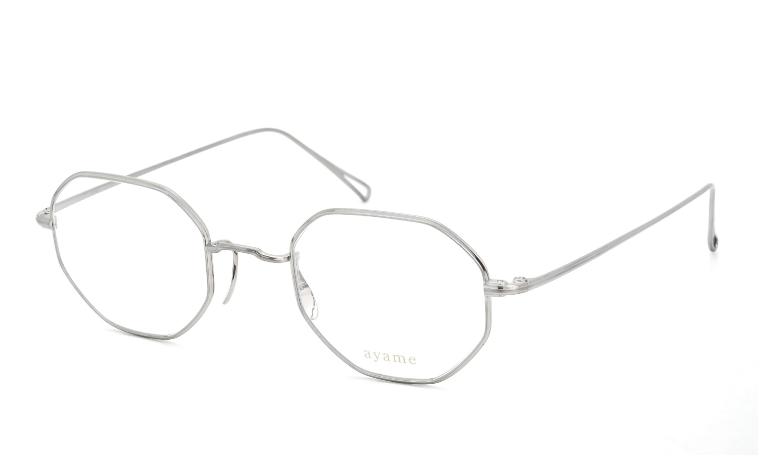ayame for PonMegane アヤメ 限定生産メガネ通販 OCTA 47size TI