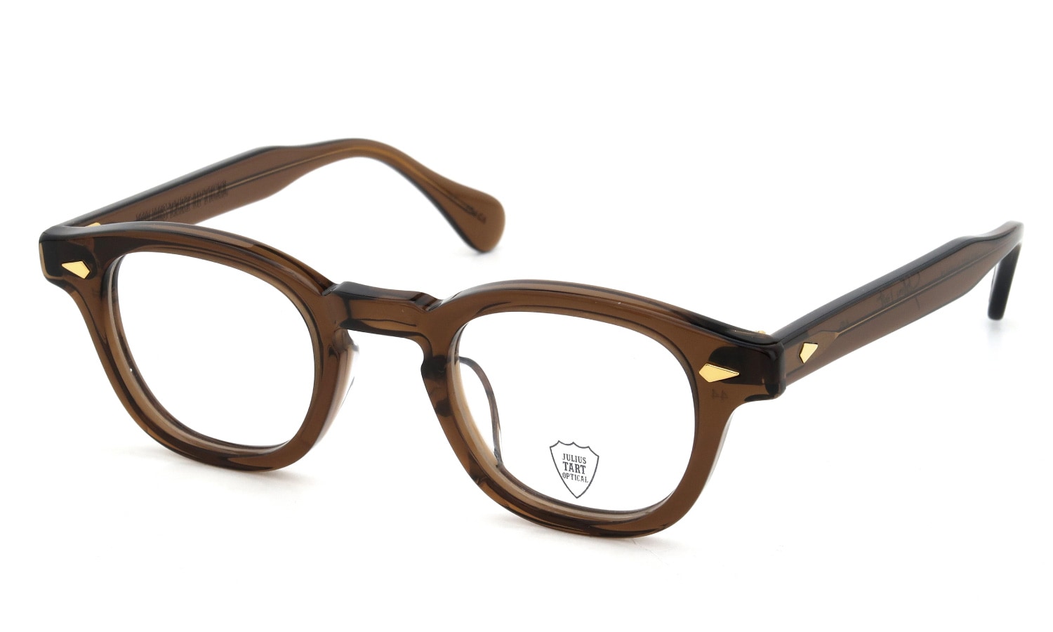 JULIUS TART OPTICAL 通販 AR Gold Series 通販 AR-44-24 BROWN PL-101CA