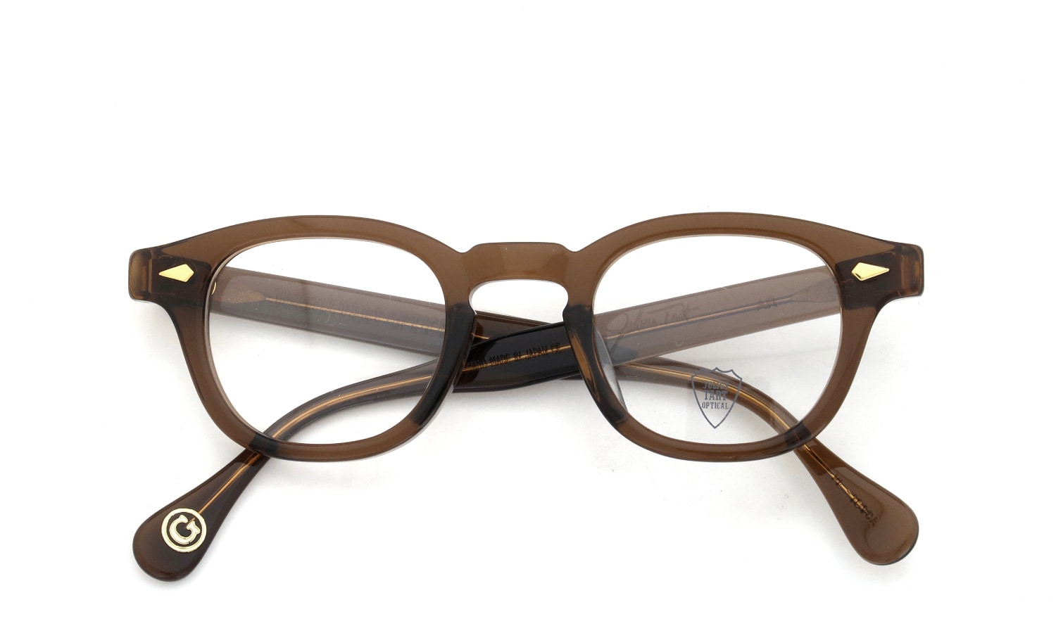 JULIUS TART OPTICAL 通販 AR Gold Series 通販 AR-44-24 BROWN PL-101CA