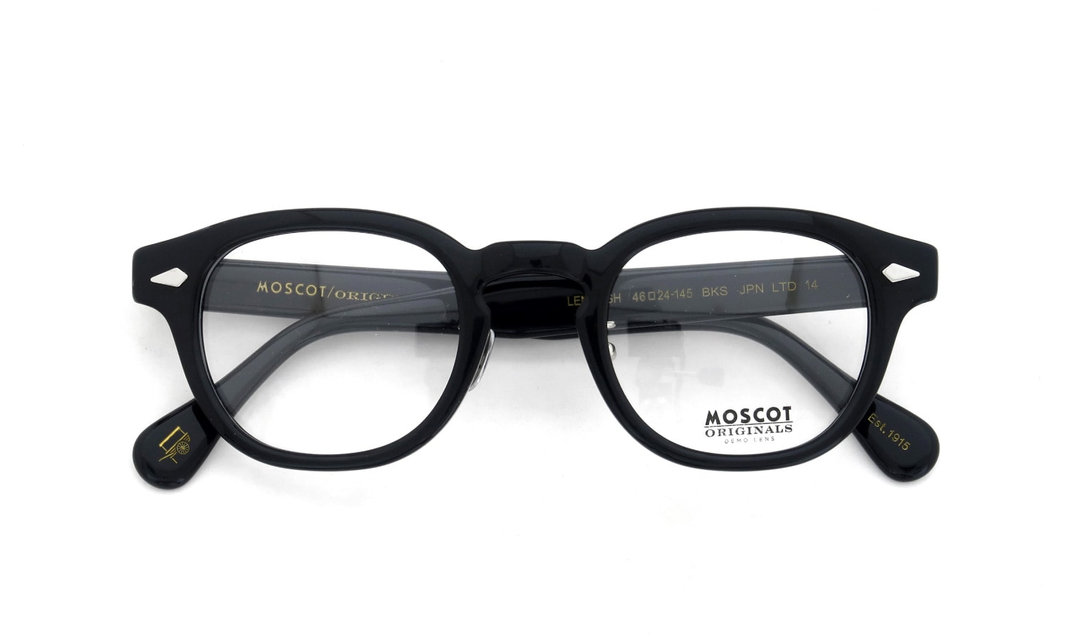 MOSCOT 限定生産メガネ通販 LEMTOSH 46size JPN LTD-XIV BKS