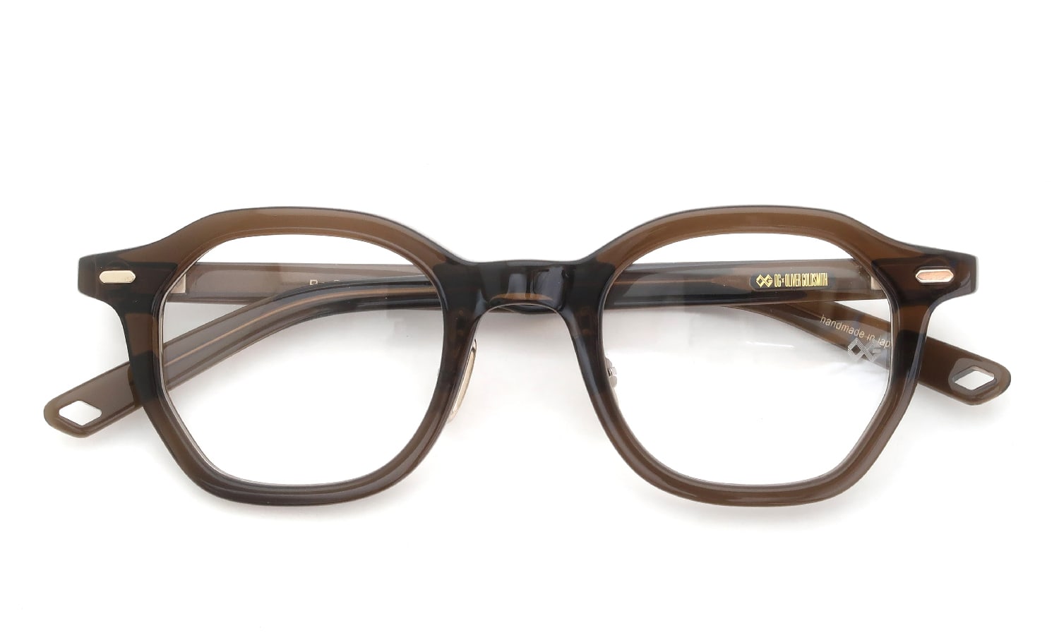 OG×OLIVERGOLDSMITH メガネ通販 Re.BETSY Col.C-BROWN