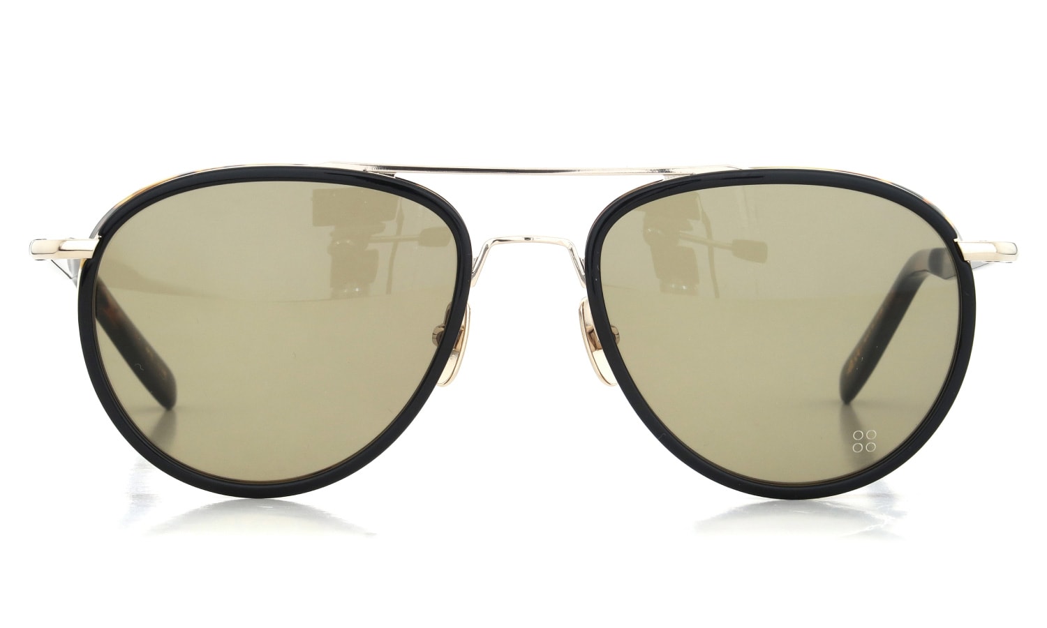 YELLOWS PLUS サングラス通販 NATE C-238 black havana/deep gold