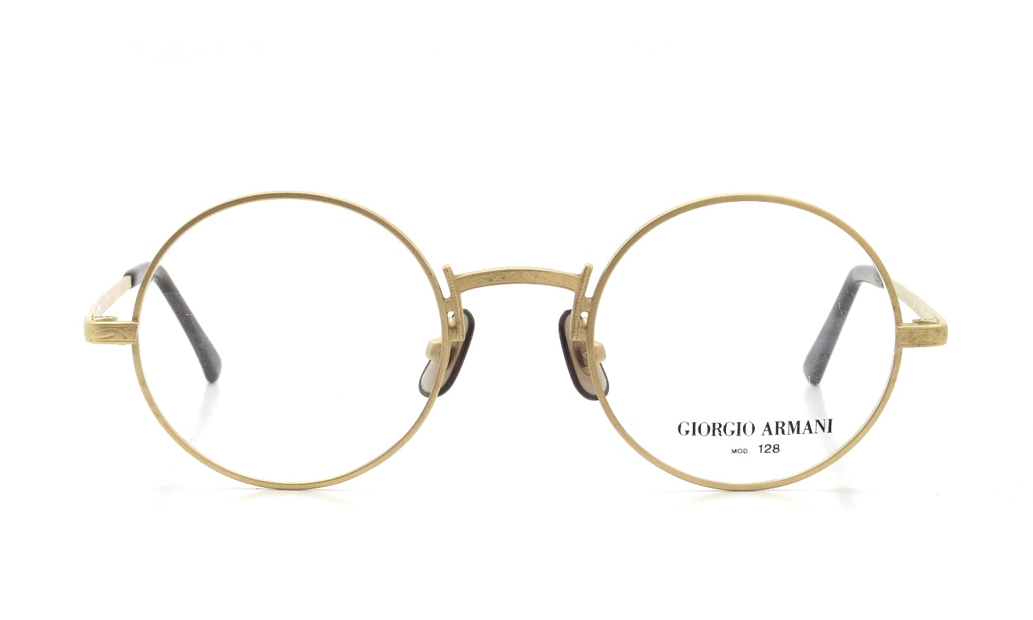 GIORGIO ARMANI 推定1990年代 archive メガネ通販 128 703 (46-21) FRAME ITALY