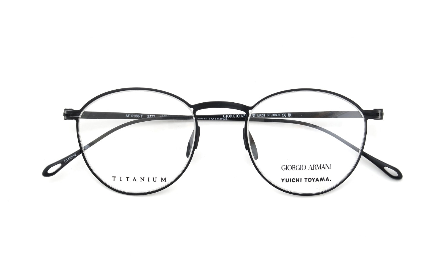 GIORGIO ARMANI YUICHI TOYAMA. ジョルジオ アルマーニ ユウイチ トヤマ メガネ通販 AR5136-T COL.3277