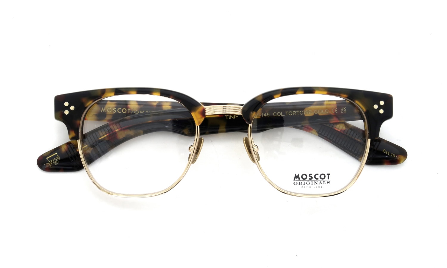 MOSCOT メガネ通販 TINIF TORTOISE/GOLD