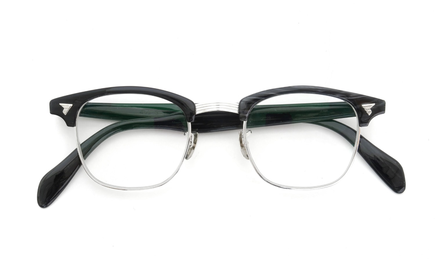 American Optical vintage メガネ通販 推定1950年代〜1960年代 SIRMONT BS-YG 1/10 12KGF 46-22 #230930