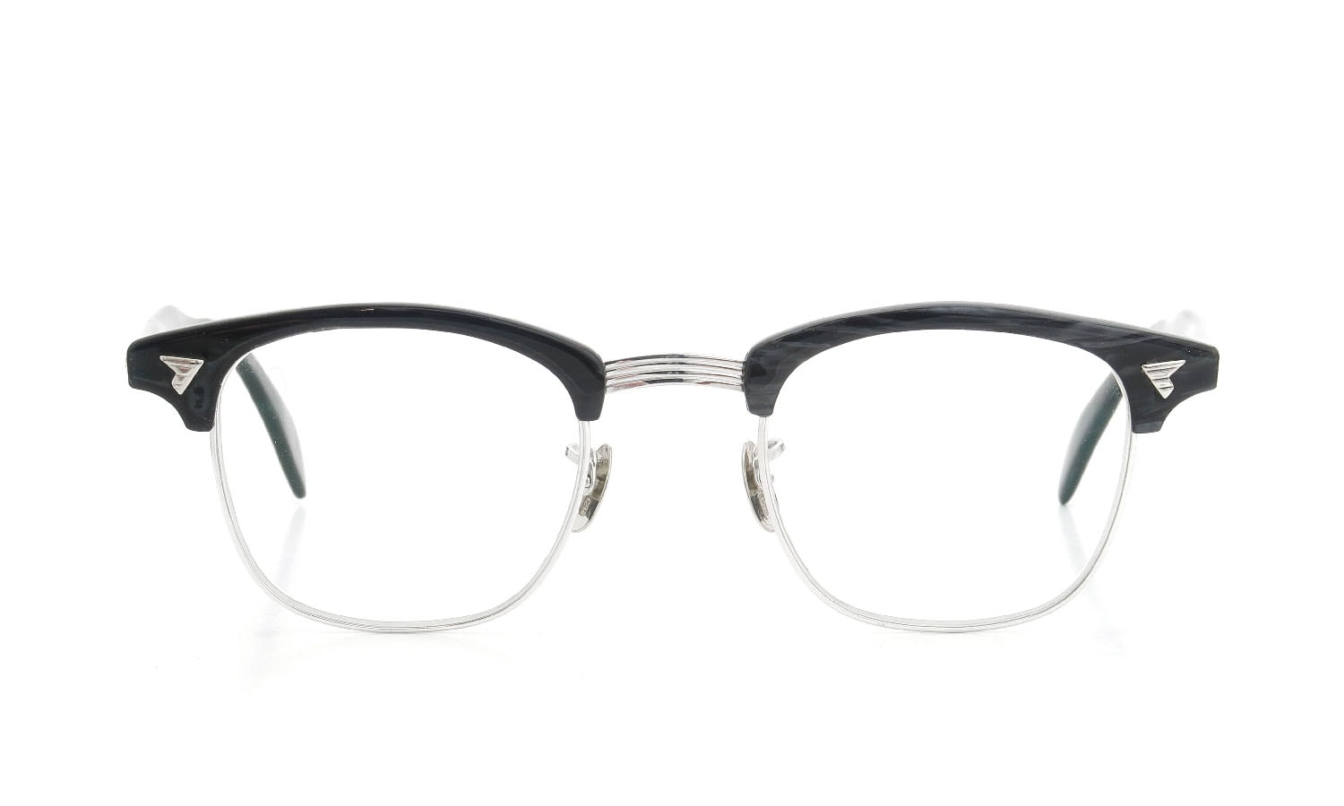 American Optical vintage メガネ通販 推定1950年代〜1960年代 SIRMONT BS-YG 1/10 12KGF 46-22 #230930