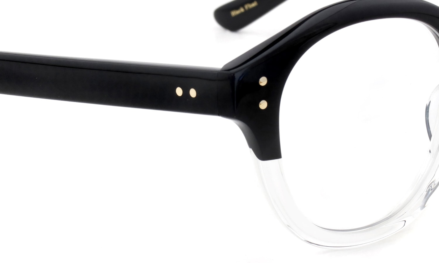 Oliver Goldsmith メガネ通販 PINEWOOD Black Float