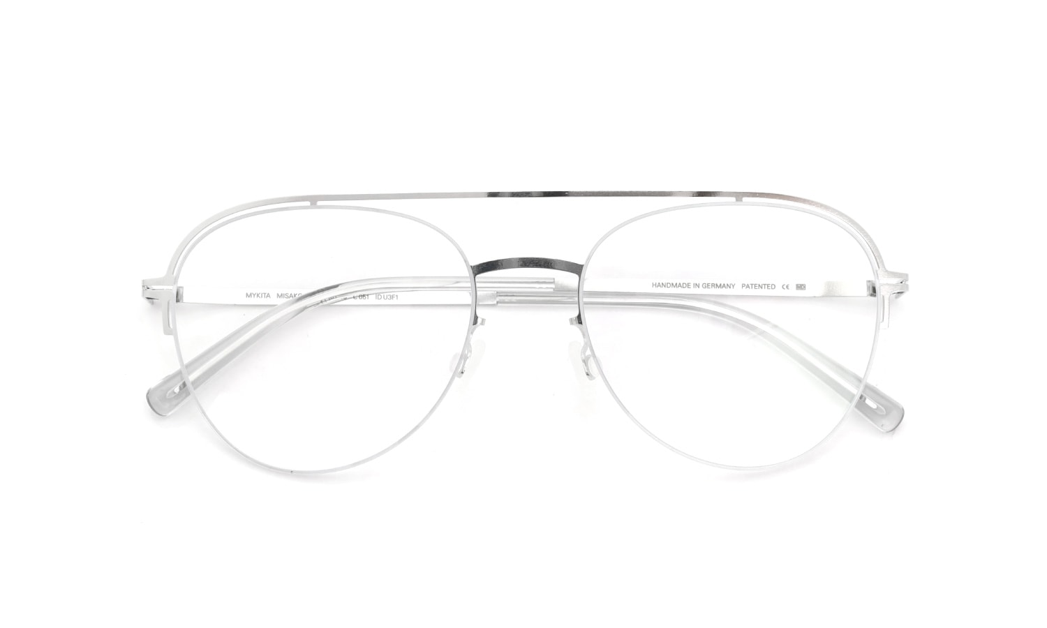 MYKITA メガネ通販 MISAKO COL.051 Shiny Silver