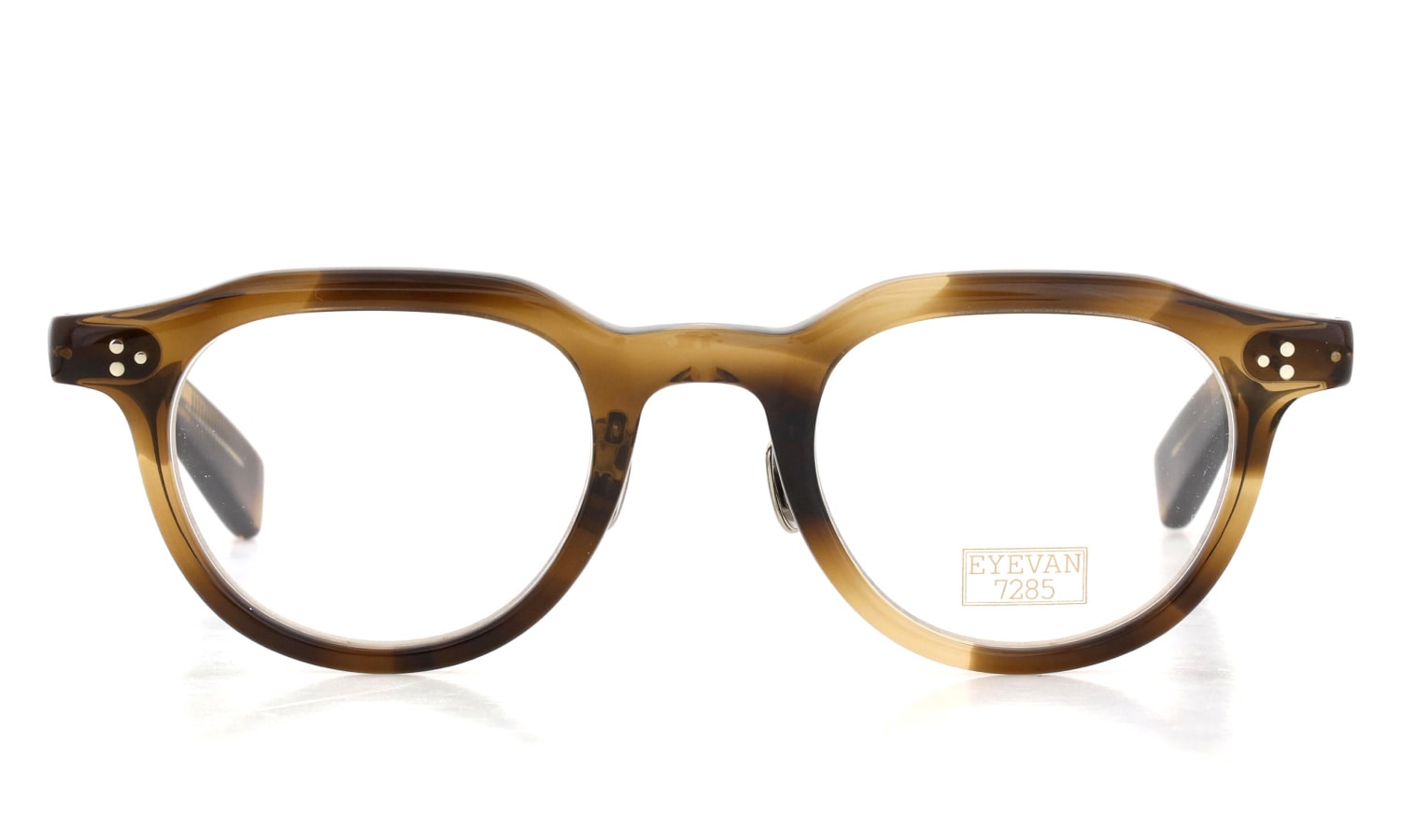 EYEVAN7285 メガネ通販 340MR(46) C.351 BROWN FOG