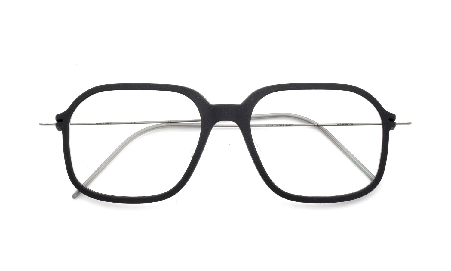 Annu メガネ通販 Square 25 M BLK-Float/Raw