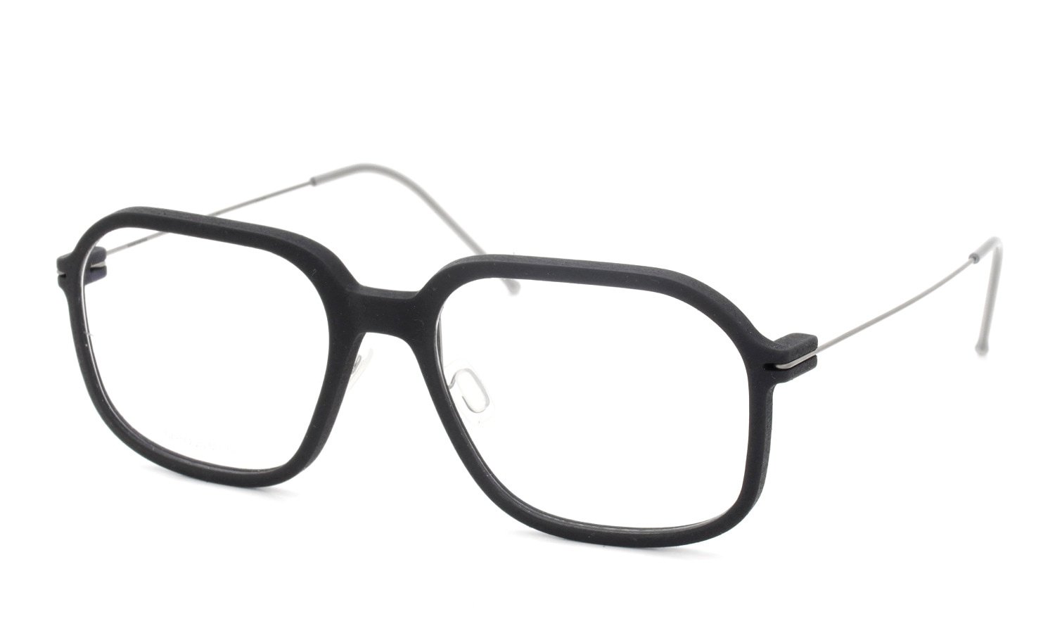 Annu メガネ通販 Square 25 M BLK-Float/Raw