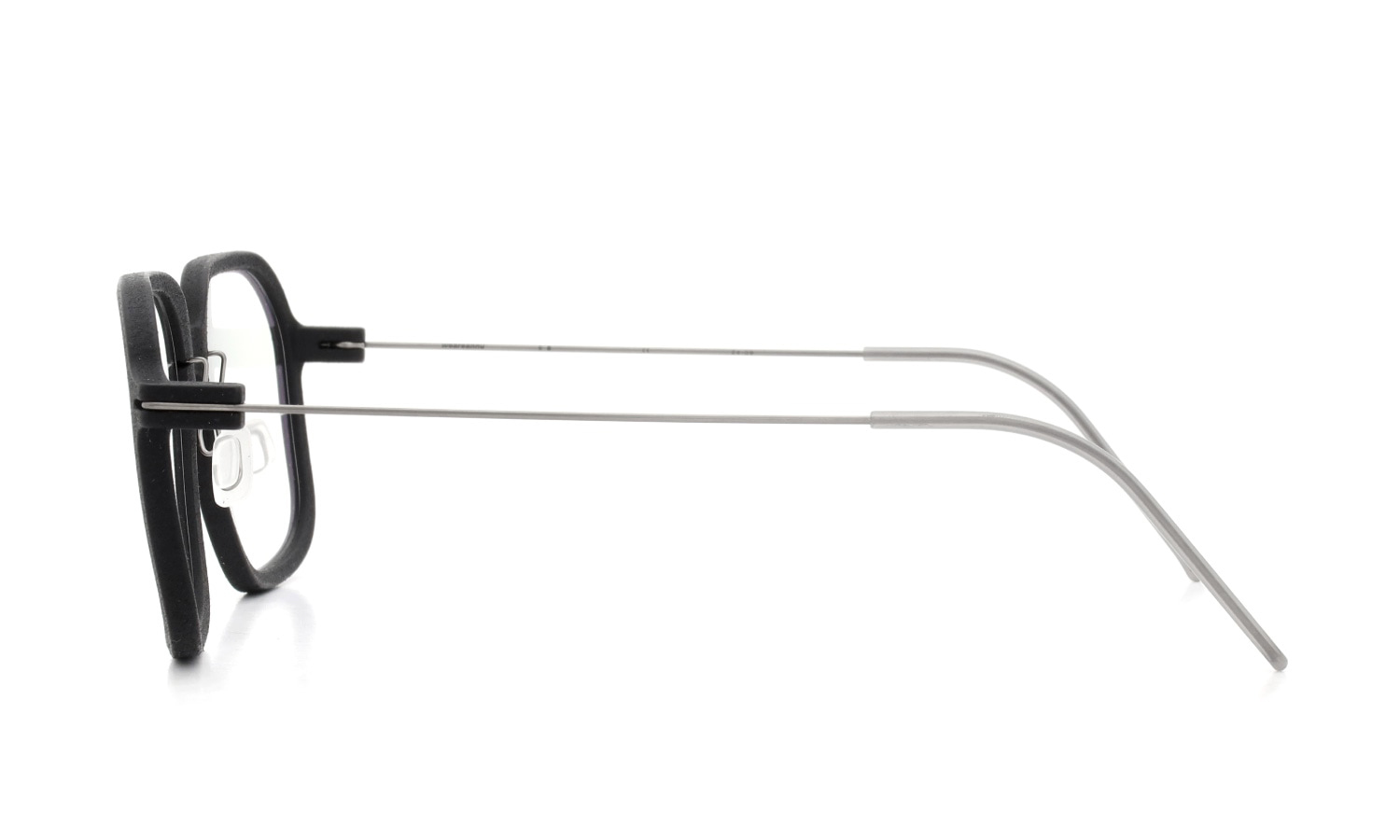 Annu メガネ通販 Square 25 M BLK-Float/Raw