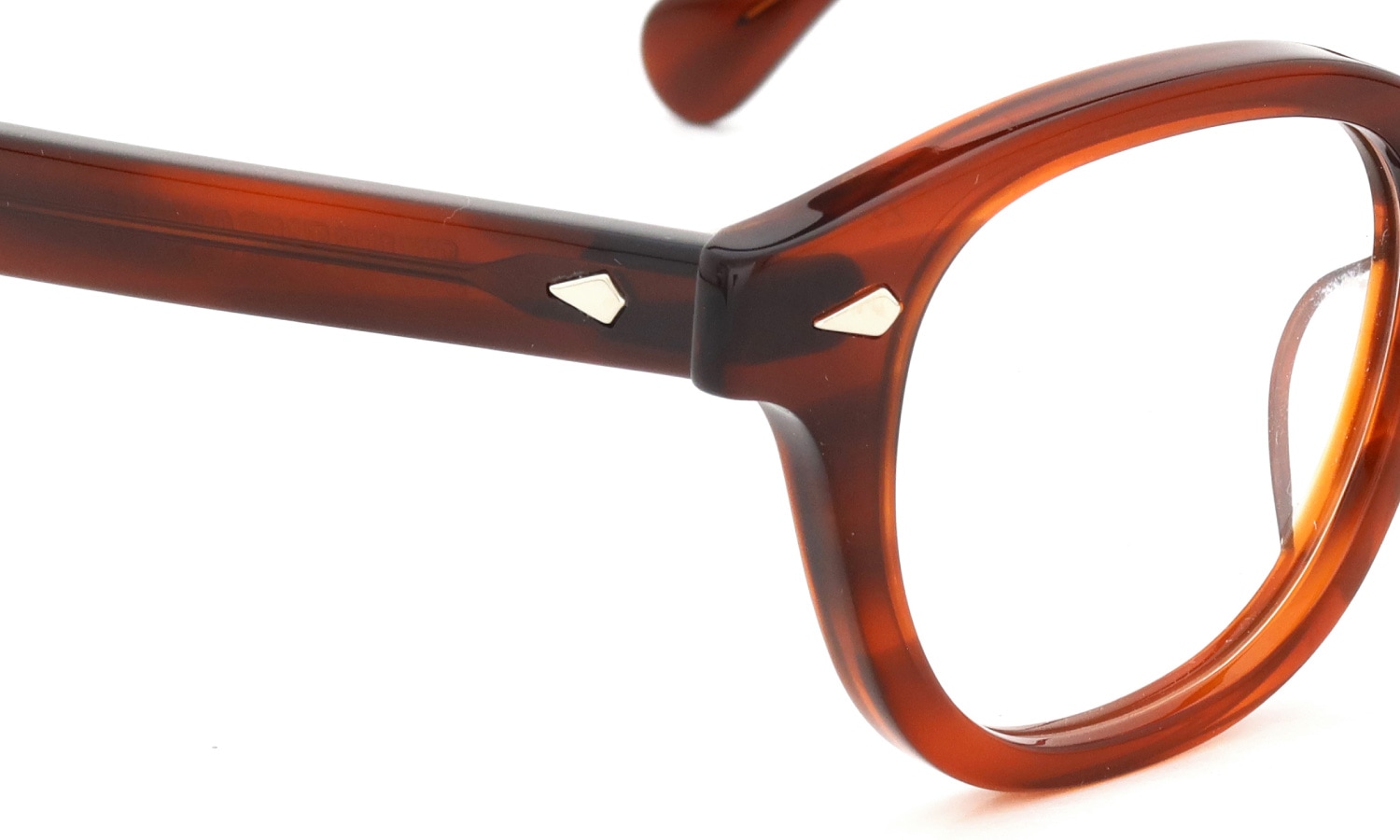 JULIUS TART OPTICAL メガネ通販 AR-48-22 PL-003G AMBER