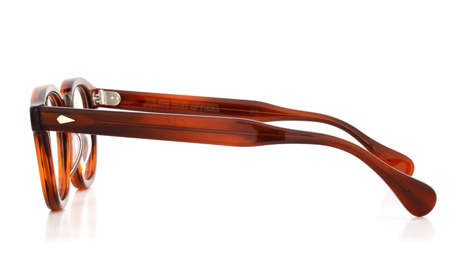 JULIUS TART OPTICAL メガネ通販 AR-48-22 PL-003G AMBER