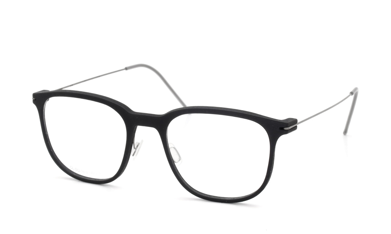 Annu メガネ通販 Square 16 S BLK-Float/Raw