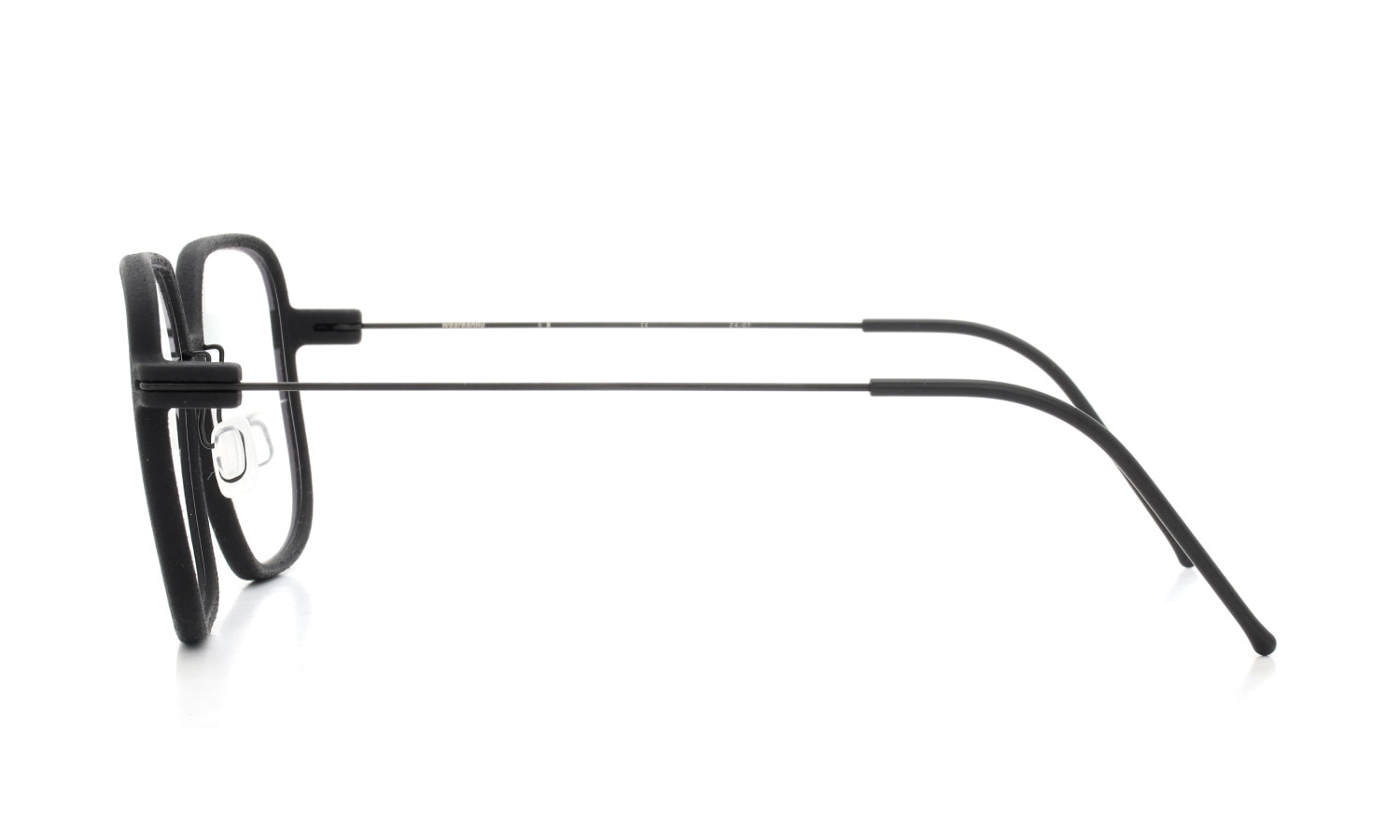 Annu メガネ通販 Square 17 M BLK-Float/Black