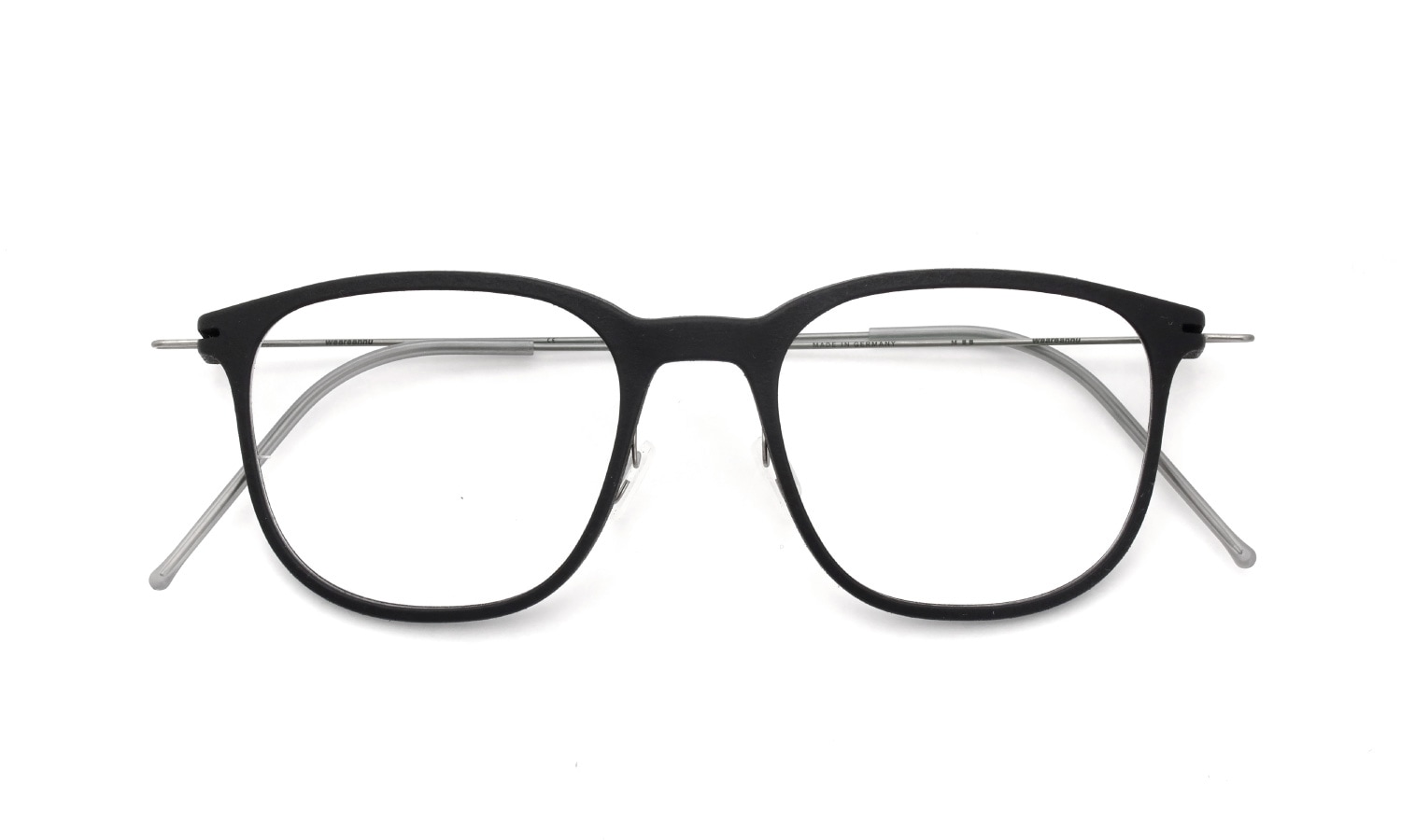 Annu メガネ通販 Square 16 S BLK-Float/Raw