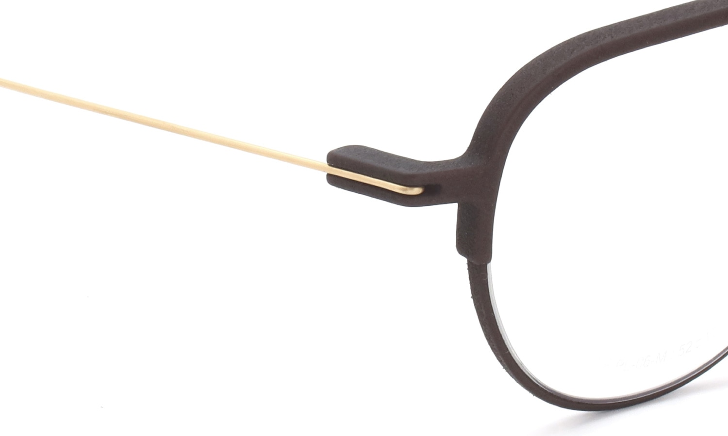 Annu メガネ通販 Pilot 06 M DBR-Float/Gold