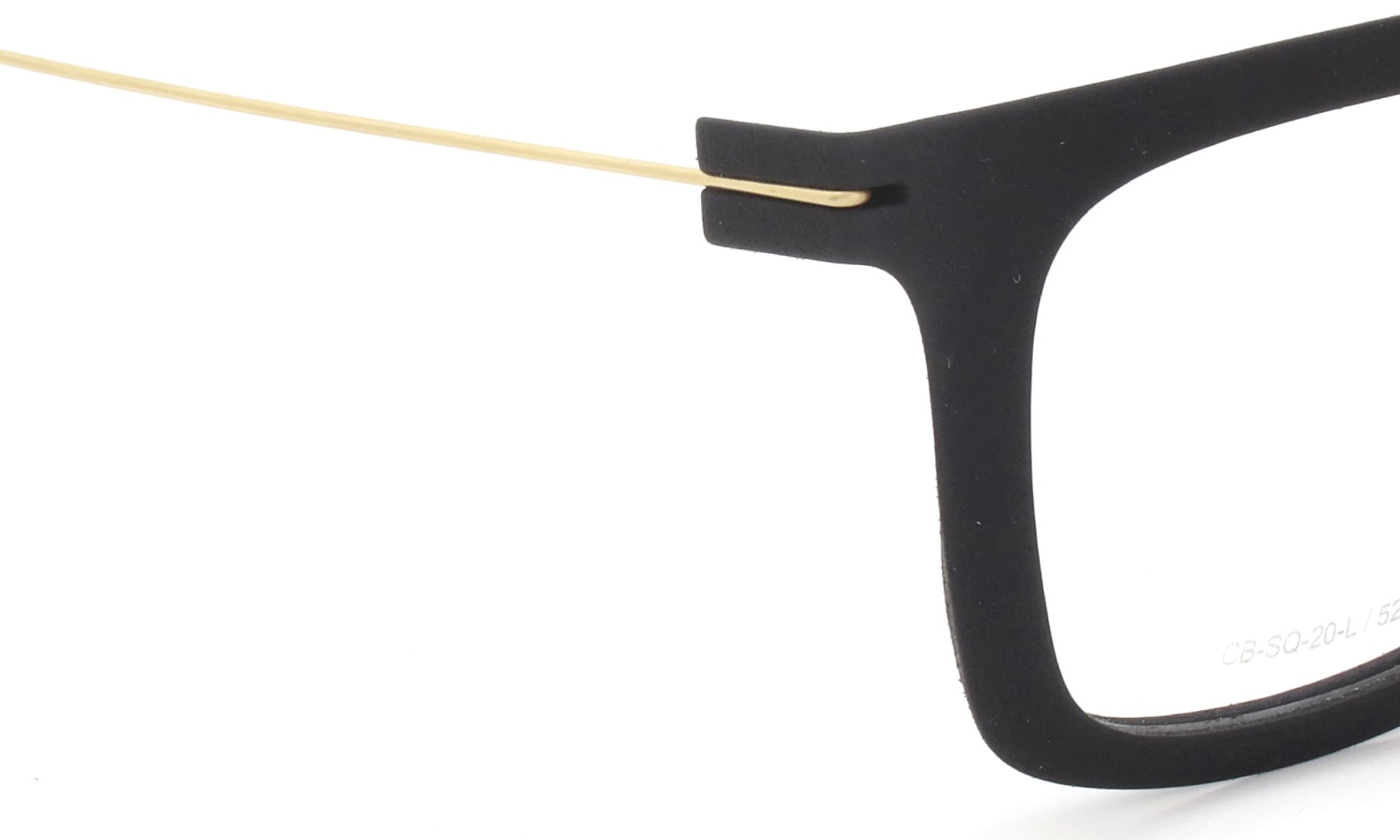 Annu Clip float メガネ通販 Square 20 L BLK-Float/Gold