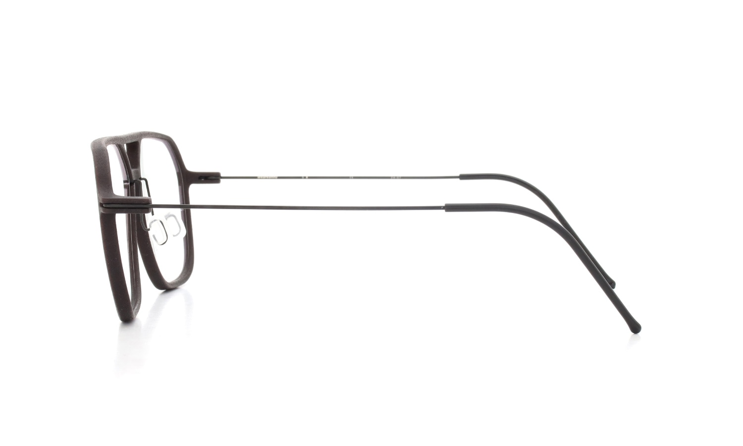Annu メガネ通販 Pilot 04 L DBR-Float/Black