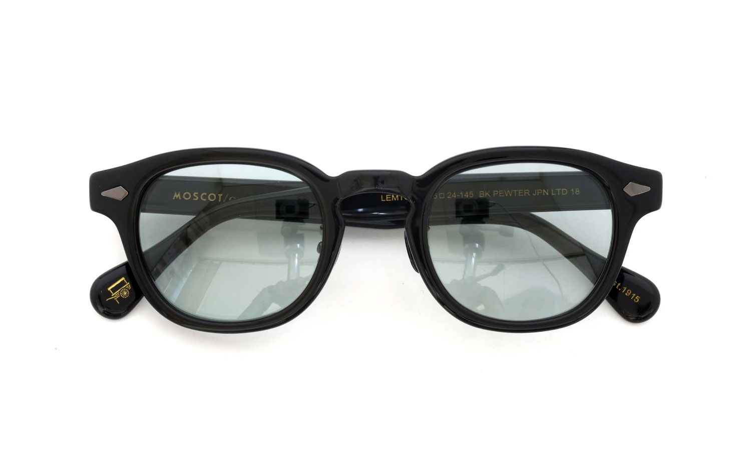 MOSCOT 限定生産サングラス通販 LEMTOSH 46size JPN LTD 18 BK PEWTER/GRY