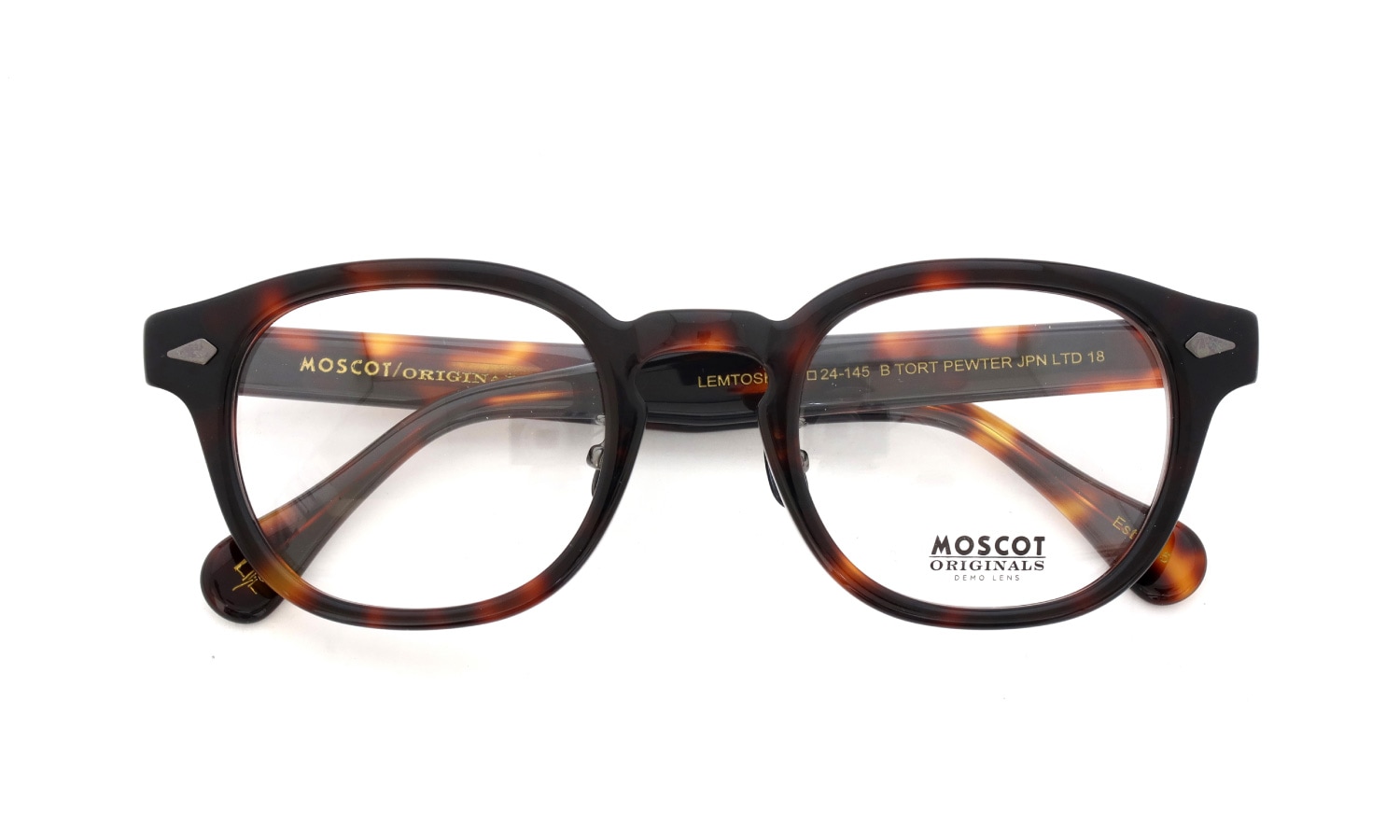 MOSCOT 限定生産メガネ通販 LEMTOSH 49size B TORT PEWTER JPN LTD 18