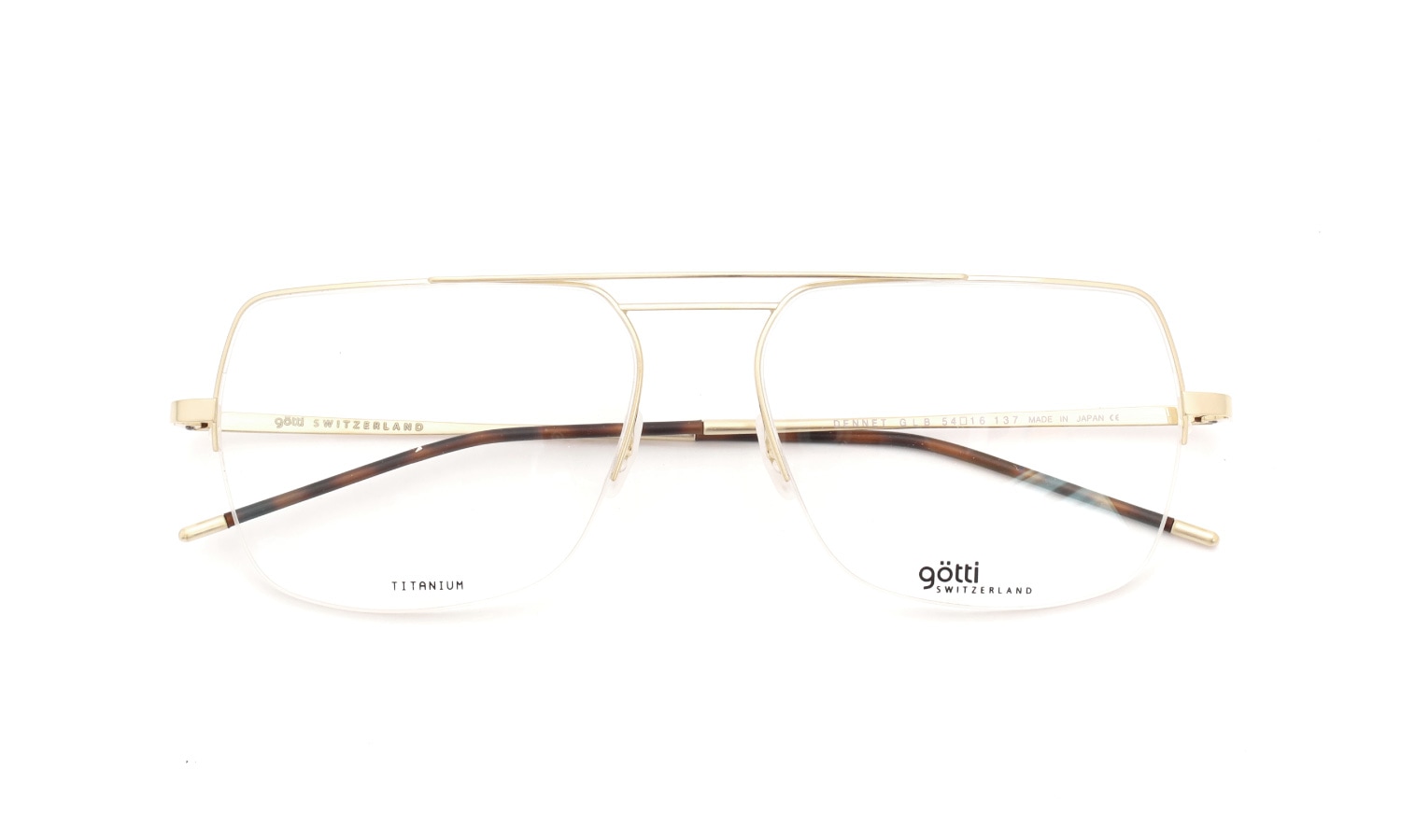 GOTTI メガネ DENNET col.GLB 54size