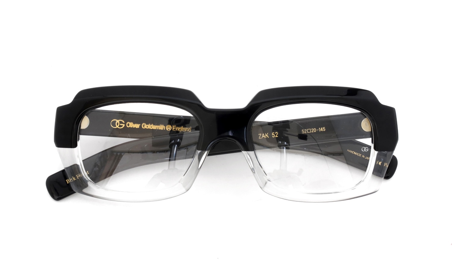 Oliver Goldsmith メガネ通販 ZAK-52 Black Float