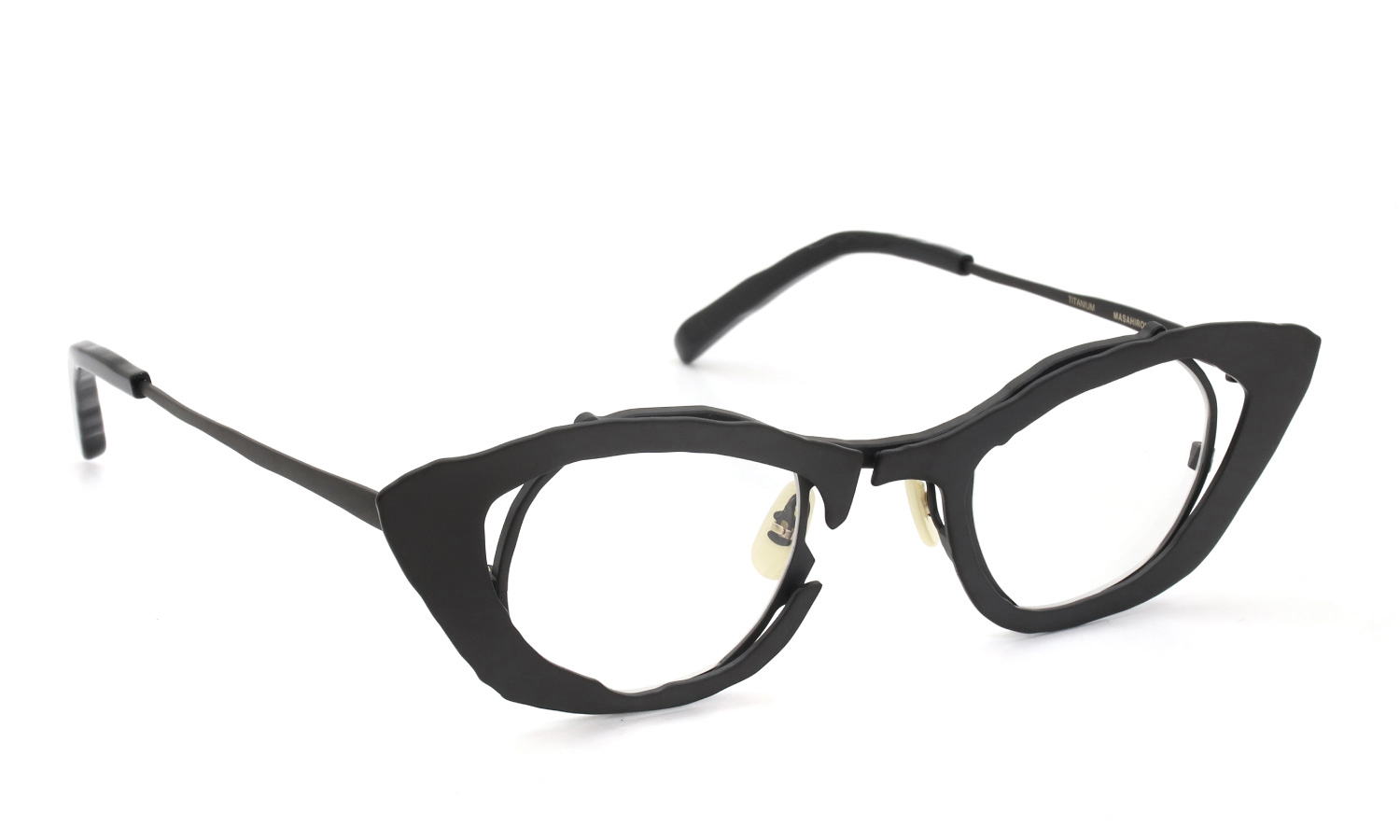 MASAHIROMARUYAMA メガネ通販 MM-0099 col.1 BLACK/BLACK(doodle)