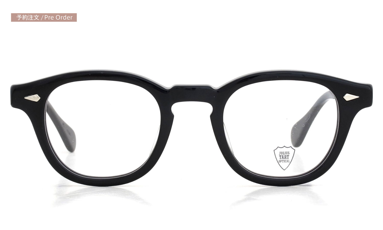 JULIUS TART OPTICAL メガネ通販 AR-48-24 BLACK