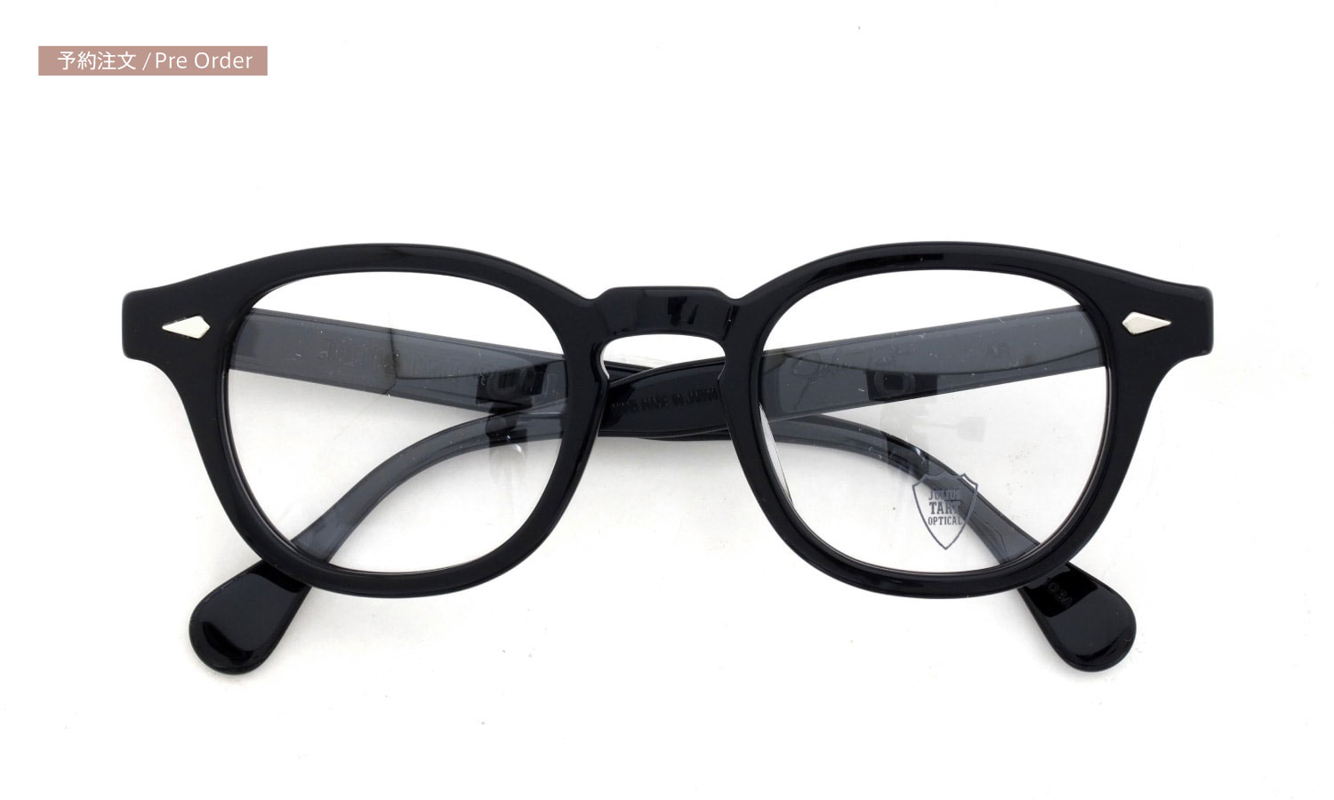 JULIUS TART OPTICAL メガネ通販 AR-48-24 BLACK