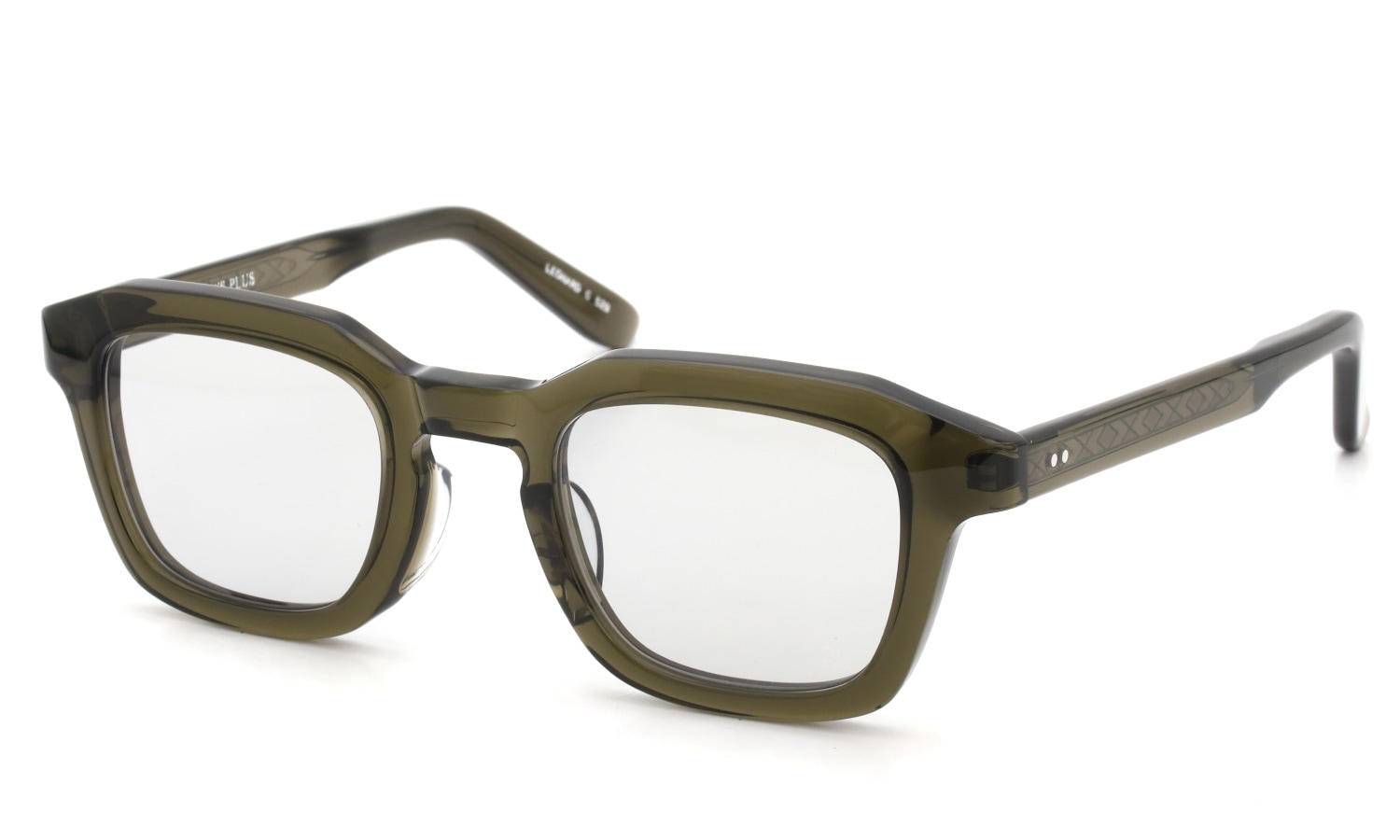 YELLOWS PLUS サングラス通販 LEONARD C-529 harrods green