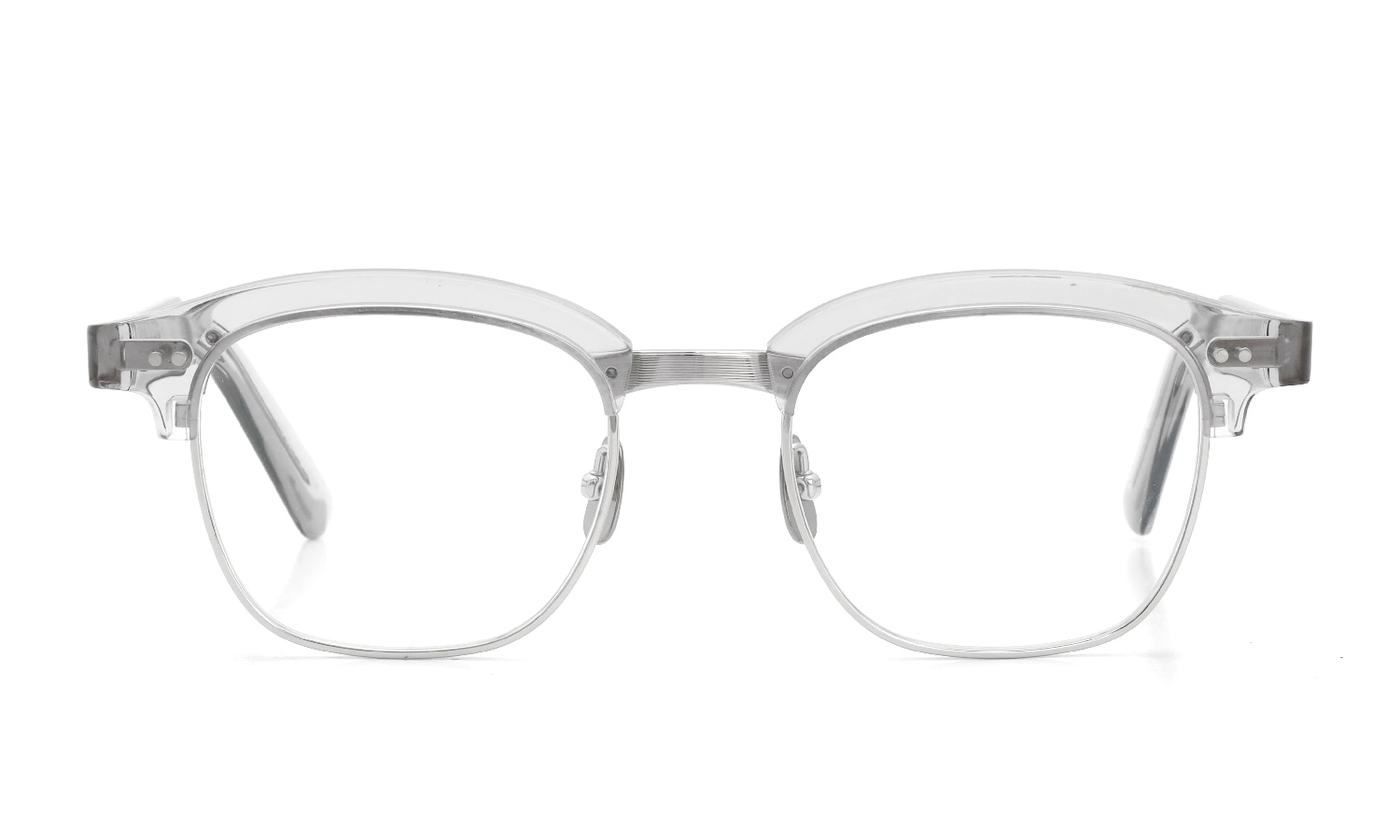 YELLOWS PLUS メガネ通販 ROGER C490 phantom gray/silver