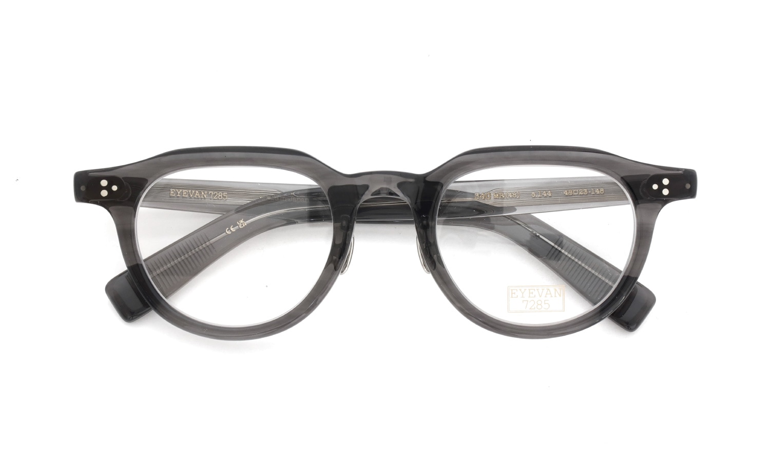 EYEVAN7285 メガネ通販 340MR(48) C.144 FLAT GREY SASA
