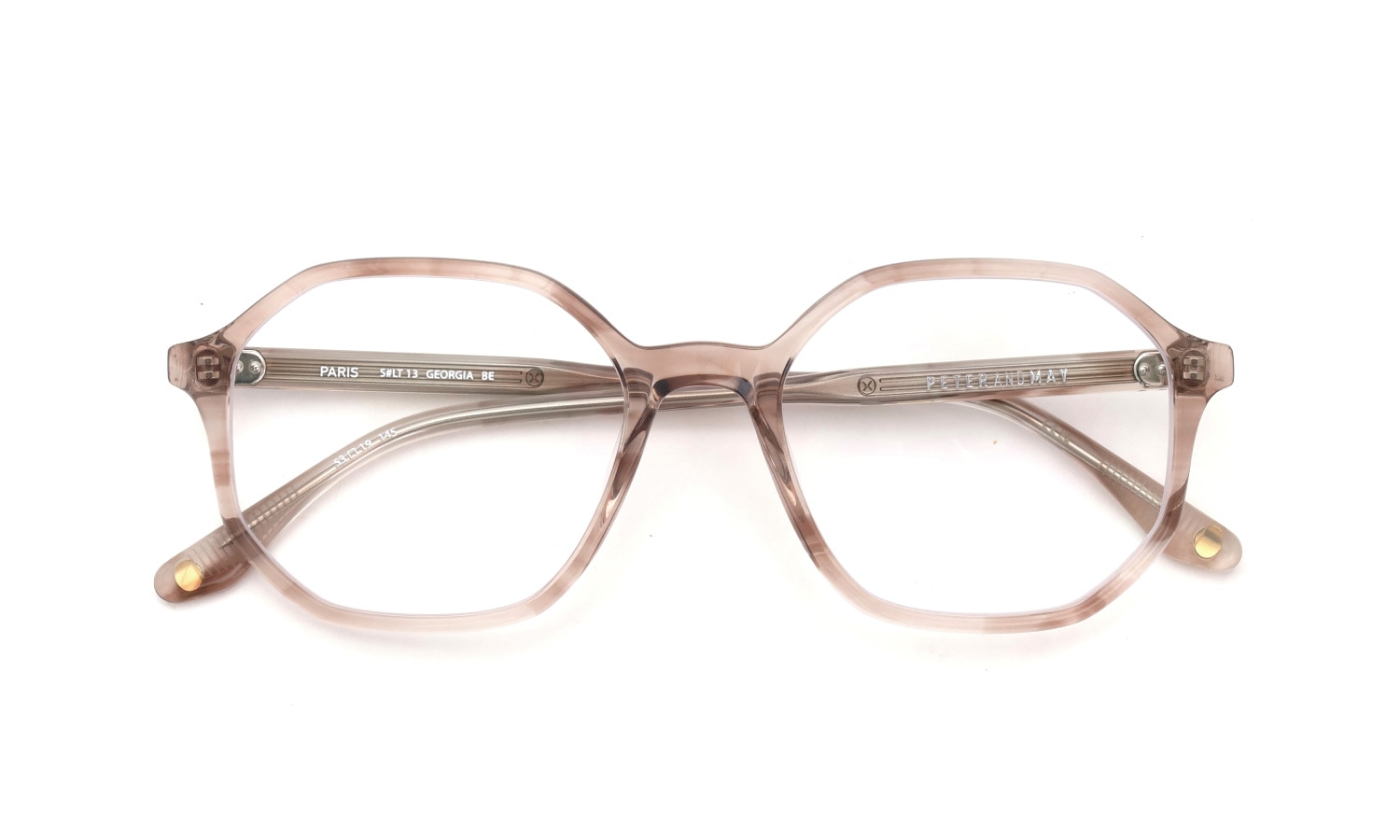 PETER AND MAY ピーターアンドメイ メガネ通販 GEORGIA col.BEIGE