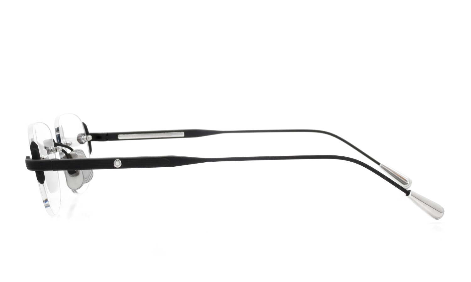 Lunetterie Generale 伊達メガネ通販 ST-TROPEZ Black and Palladium