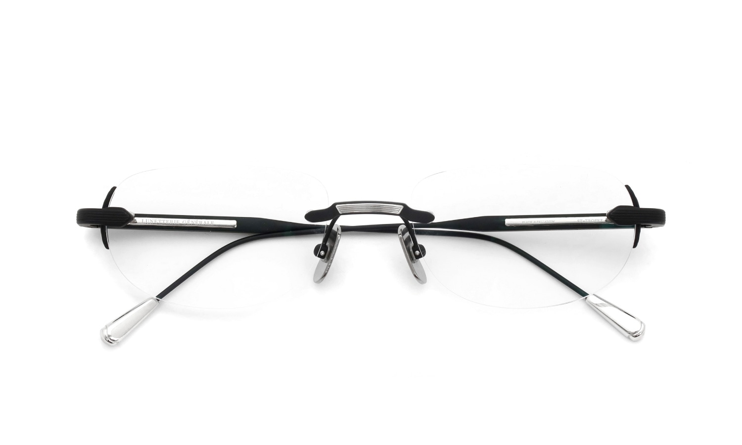 Lunetterie Generale 伊達メガネ通販 ST-TROPEZ Black and Palladium