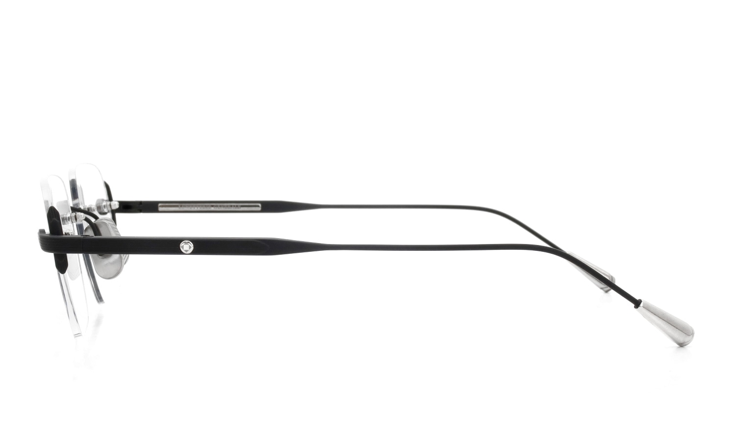 Lunetterie Generale 伊達メガネ通販 WABI-SABI Black and Palladium