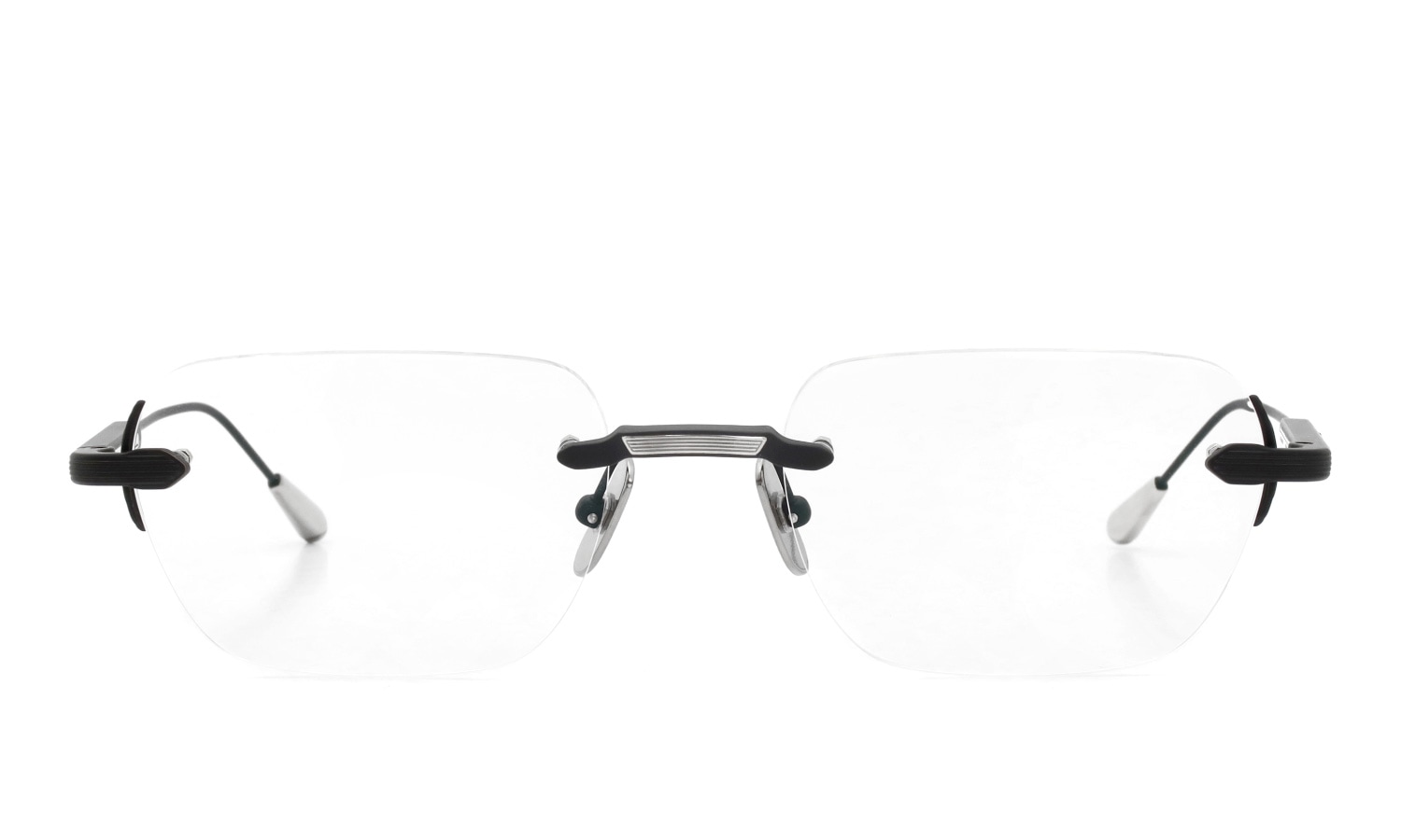 Lunetterie Generale 伊達メガネ通販 WABI-SABI Black and Palladium