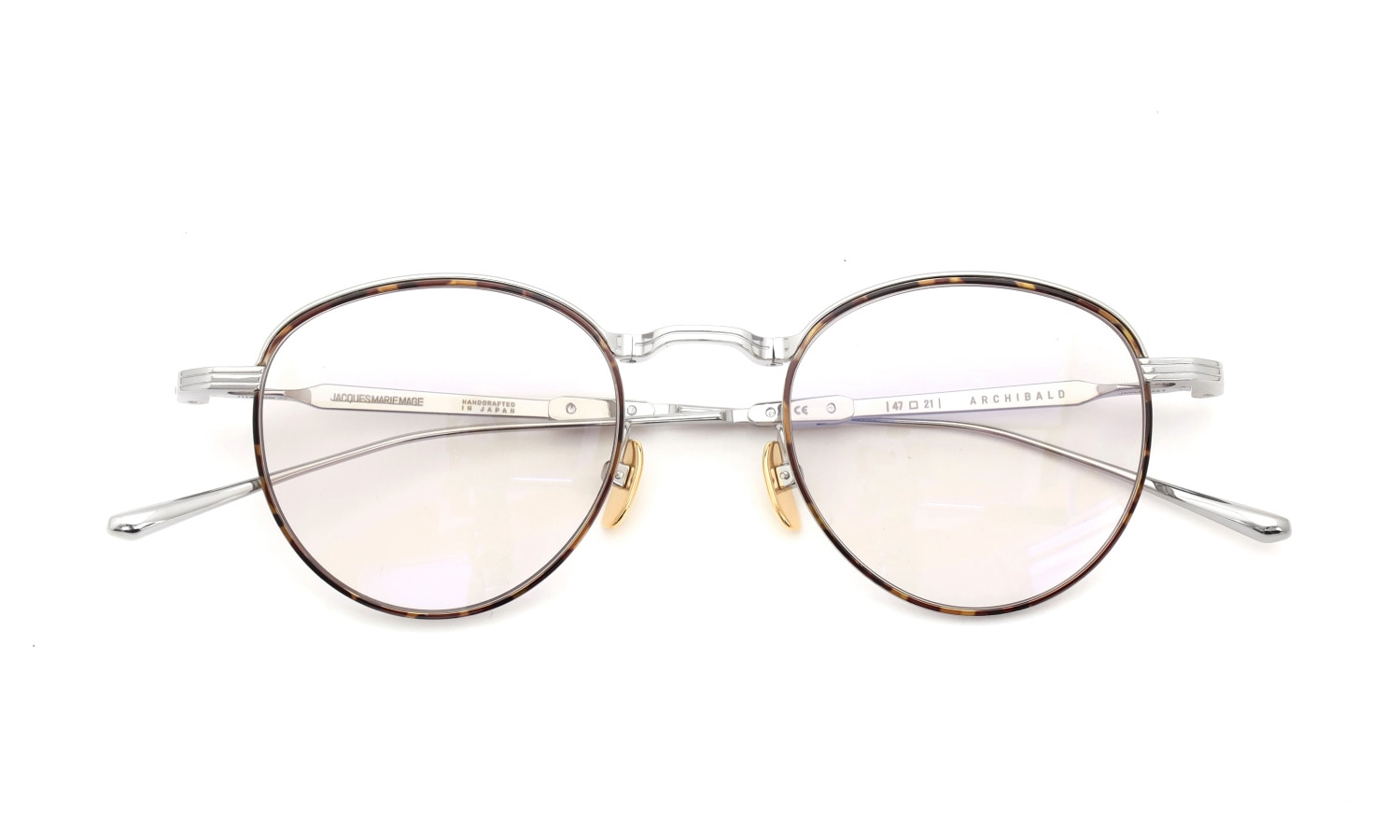 JACQUESMARIEMAGE(ジャックマリーマージュ 折り畳みメガネ通販 ARCHIBALD col.Silver