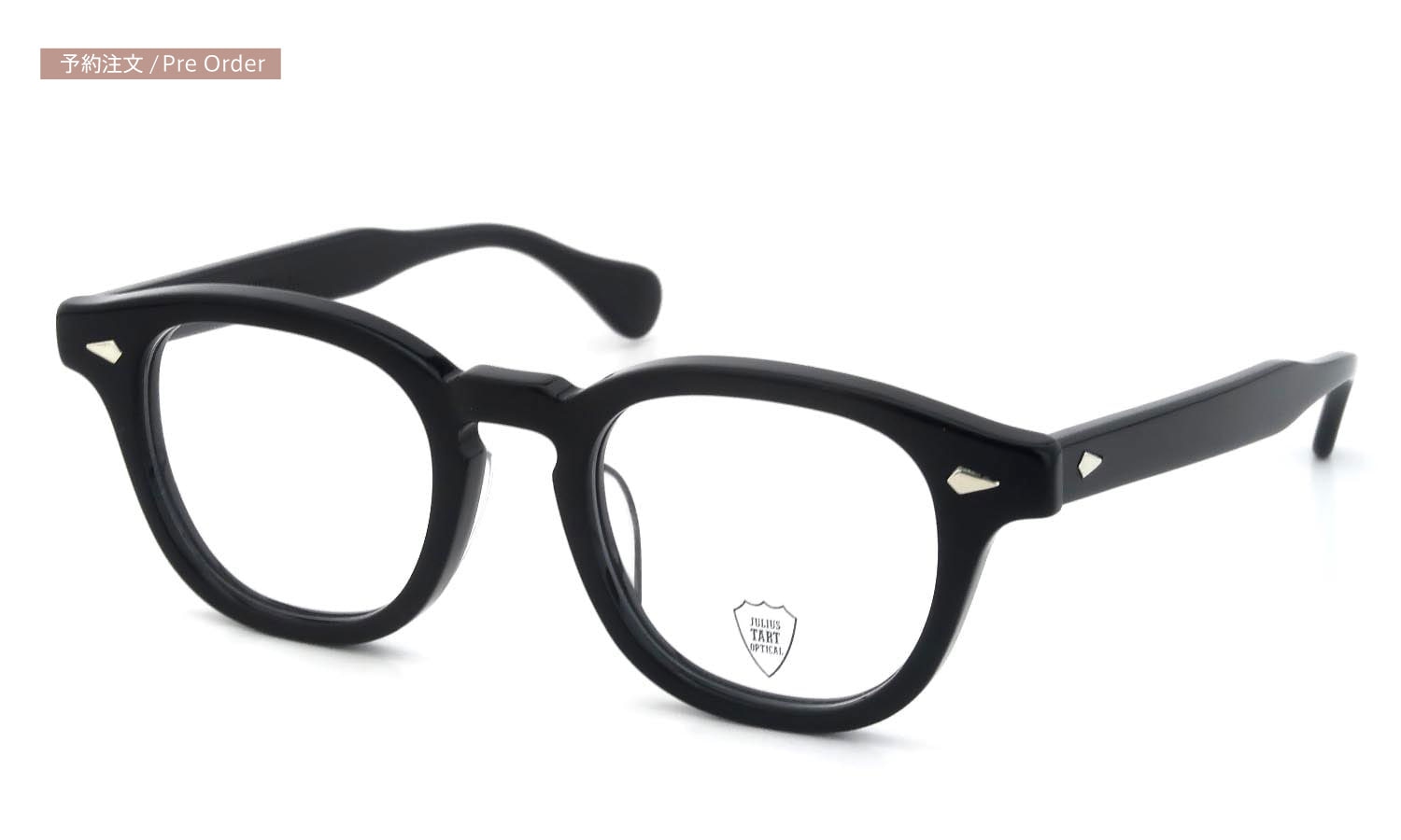 JULIUS TART OPTICAL 通販 AR-48-22 PL-003A BLACK