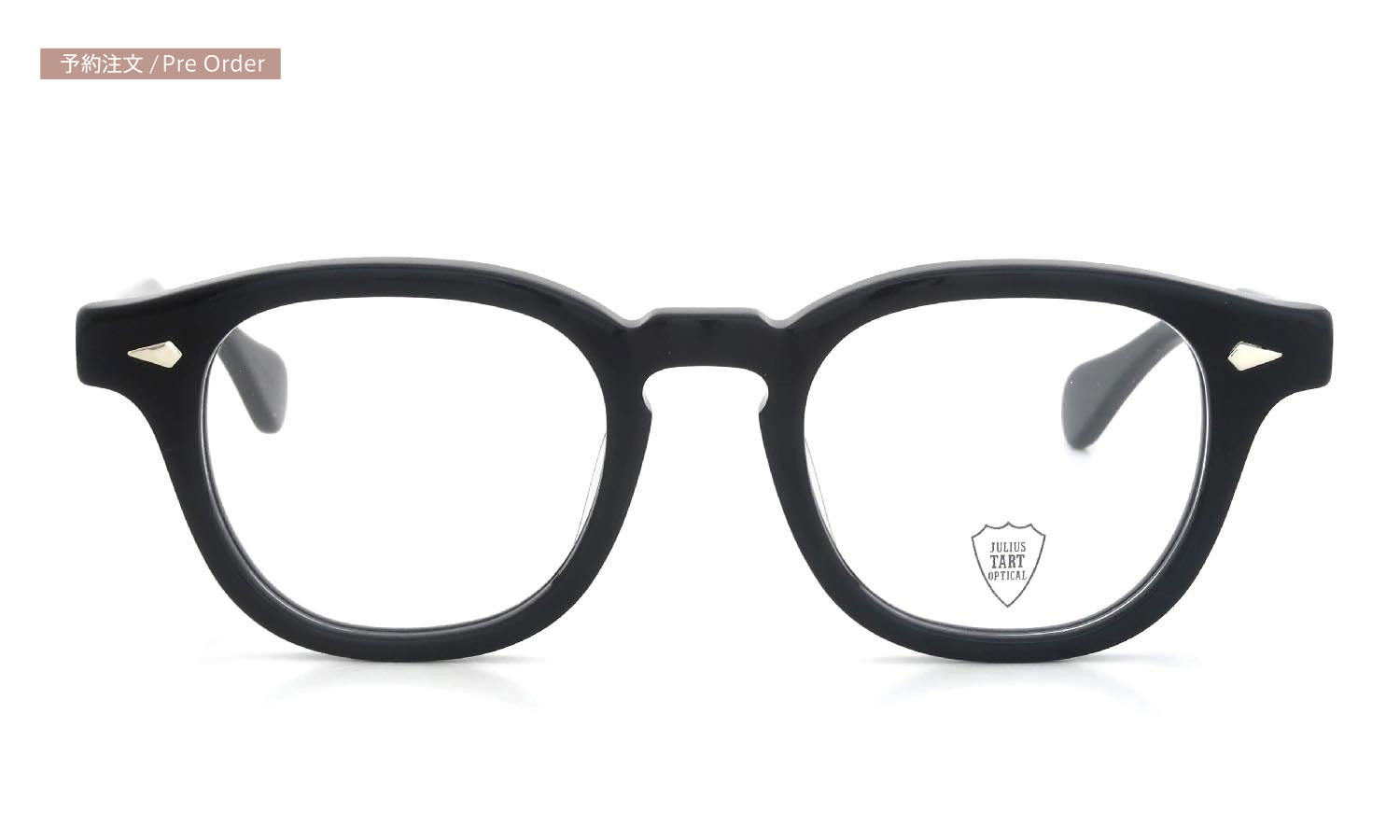 JULIUS TART OPTICAL 通販 AR-48-22 PL-003A BLACK