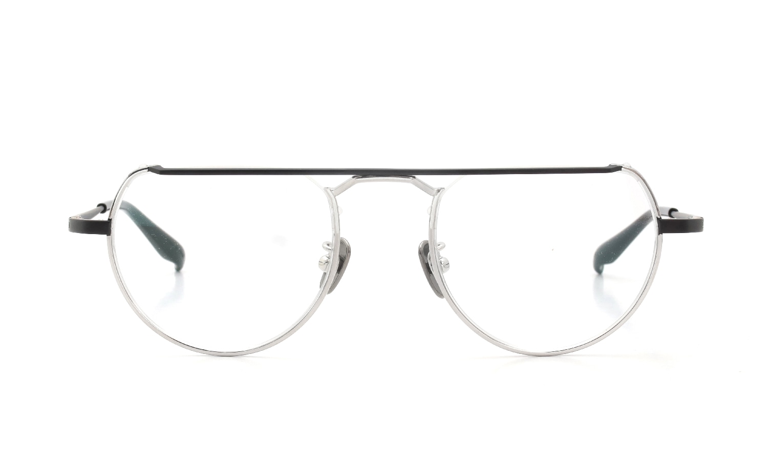 YOSHINORI AOYAMA ヨシノリアオヤマ メガネ通販 YA-041 col.02 black matte / silver