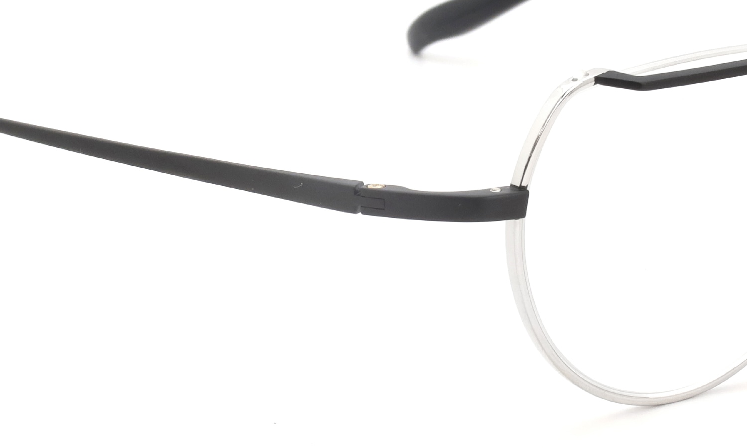 YOSHINORI AOYAMA ヨシノリアオヤマ メガネ通販 YA-041 col.02 black matte / silver